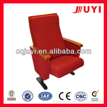 Chinese cheap indoor beautiful theater wooden folding chair JY-996T